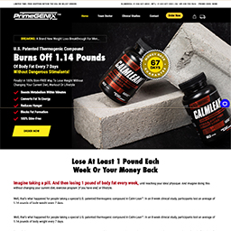 CalmLean Website
