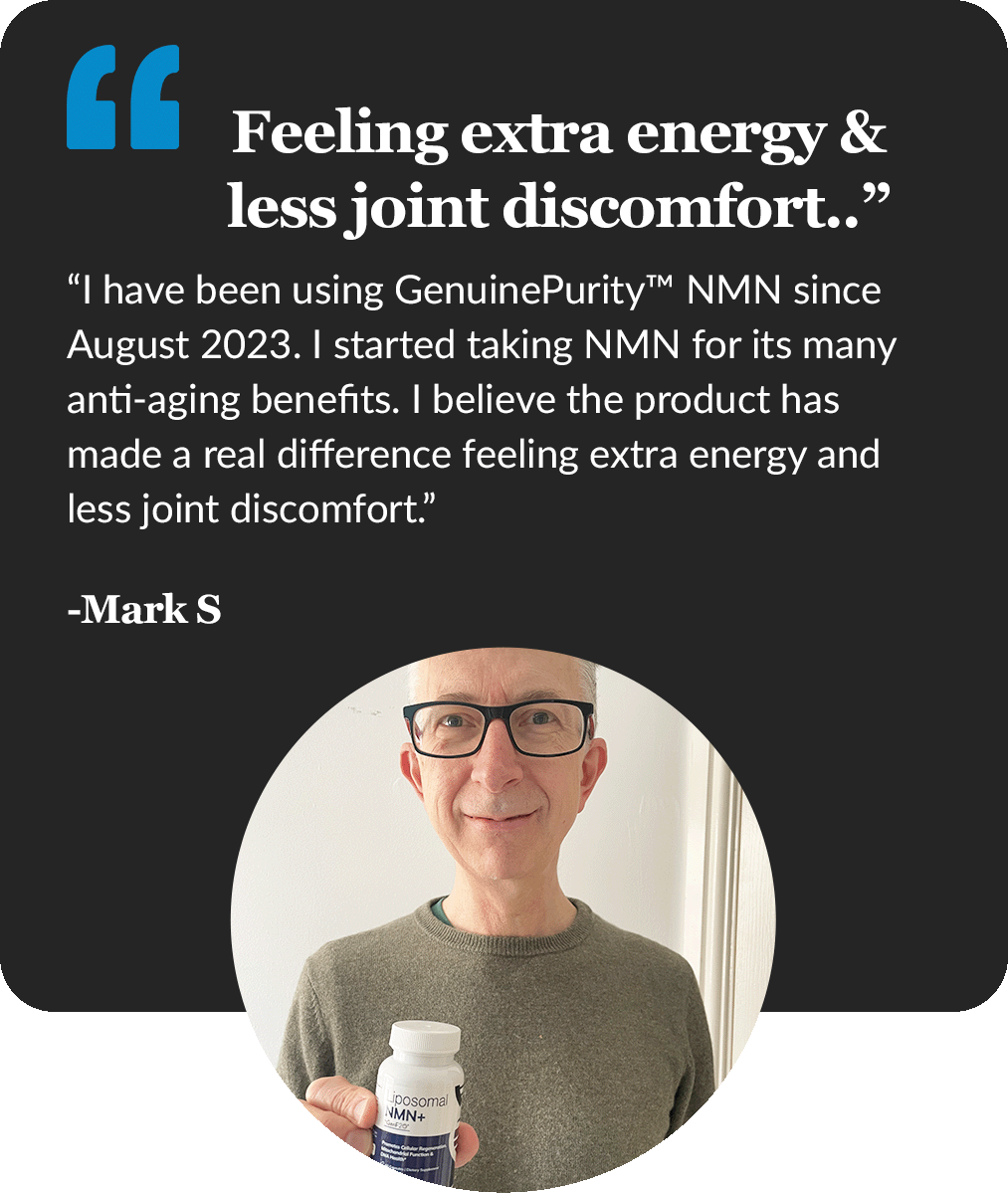 Mark's GenuinePurity NMN Testimonial - Real Customer Review